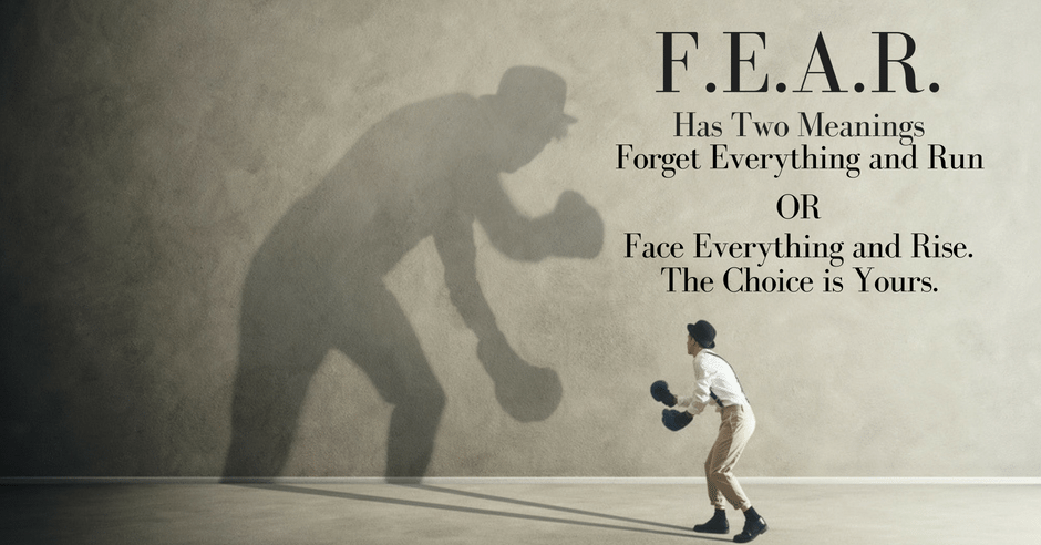 Fear Has Two Meanings Tigard OR Healthy Lifestyle