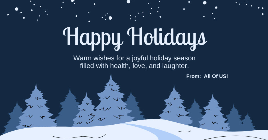 Happy Holidays Tigard